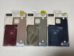 iPhone 12 &12proコインケース付きカバー ３つまとめて