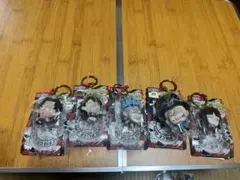 ワンピース　フィギュアキーホルダー フェイスバリエーション　5種セット