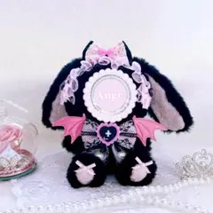 ぬい服　着ぐるみ　10cm おすわり　ふわふわ　にじぱぺサイズ　R7-47