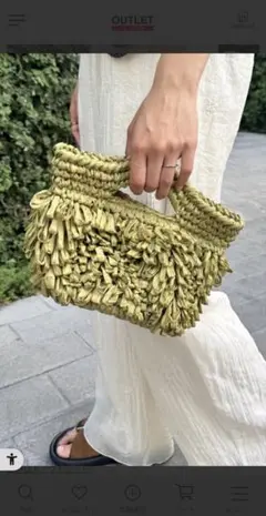 CIAOPANICTYPY aguni ペーパーフリンジBAG 再々値下げ‼️のサムネイル
