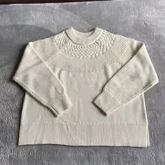 未使用ROPÉ PICNIC アイボリー ニット 38
