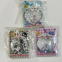 サンリオ シャカシャカフレークシール風チャーム ３個セット