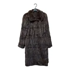 値下げ　毛皮コート　ファーコート　リアルファー　リバーシブル　ヴィンテージ