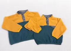 devirock スナップT フリース 110 120 2枚セット 兄弟お揃い