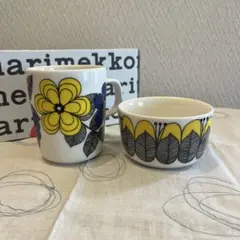 マリメッコ ケスティト ピンク マグカップ＆ボウル＆スクエアプレート