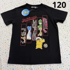 ❶120、新品☆ポケモン、ブラックレックウザ、キャプテンピカチュウ☆半袖Tシャツ