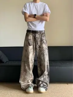 ウォッシュドデニム　acne studios jaded london 地底人似