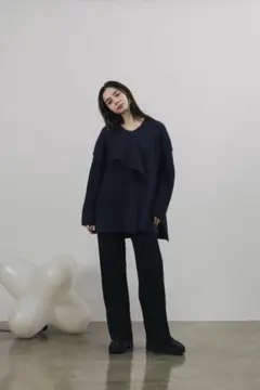 UNOF ふじあみさん ニット ♡♡ UNOF ふじあみ LAYERED KNIT TOPS - メルカリ