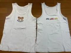 ★ミキハウス 肌シャツ サイズ130㎝ 2枚セット★