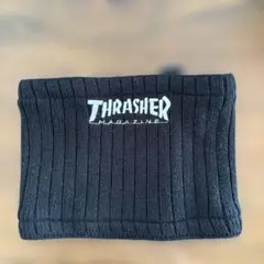 THRASHER ブラック ネックウォーマー