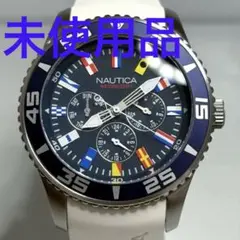 【美品/新品電池】NAUTICA ノーティカ クロノ メンズ腕時計のサムネイル