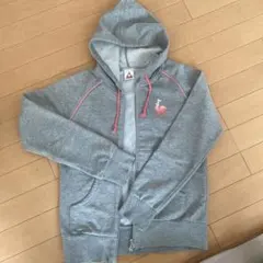 le coq sportif グレー フード付きパーカー