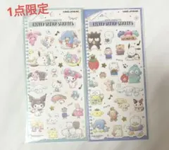 サンリオキャラクターズシール　マイメロ　ハンギョドン　クロミ　シナモン　バツマル