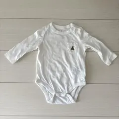 Baby Gap 長袖ロンパース ホワイト 3-6mのサムネイル