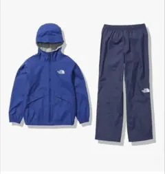 THE NORTH FACE キッズ 130cm レインウエア(上下セット)