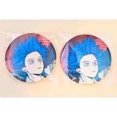 ヒロアカ 浮世絵 キャラバ 和紙 缶バッジ 心操 人使