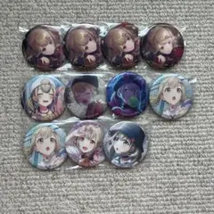 プロセカ　小豆沢こはね　缶バッチ　グリ缶