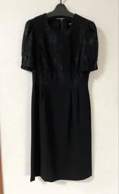 SOIR BENIR ソワールベニール　喪服　半袖　レース　ワンピース