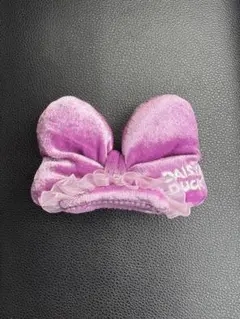 デイジーダック リボン型カチューシャ 紫