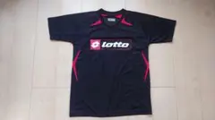 lotto サッカーウェア 黒/赤 サイズMのサムネイル