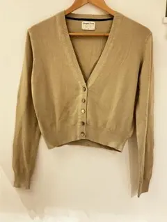 ピープルツリー オーガニックコットン100%カーディガン レディース ベージュ