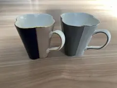 Francfranc フランフラン エミリア マグカップ（ティカップ）2個セット