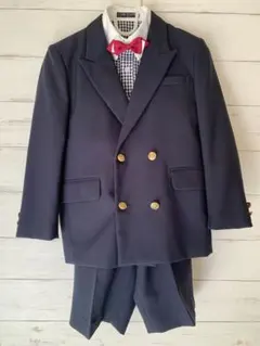 スーツセット　130cm 紺色