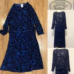 ローラアシュレイ シルクベルベット シフォン　トップス&ロングスカートのサムネイル