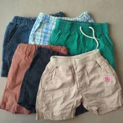 半ズボン 6枚セット 80〜90