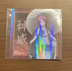 銀魂 ポップアップ 秋葉原 椿の花 特典 ホログラムステッカー 神威