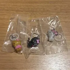 ハローキティ めじるしアクセサリー 3個セット