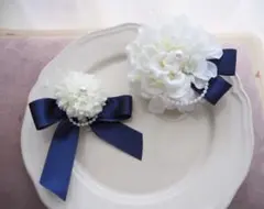 親子コサージュ　フォーマルコーデにオススメ！　入学式　卒業式etc...