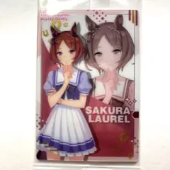 ウマ娘プリティーダービーツインウエハース第4R  サクラローレルの制服カード