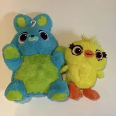 Disney トイストーリー　ダッキー＆バニー ぬいぐるみ