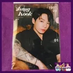 BTS防弾少年団　ジョングク（JUNG KOOK）クリアファイル③　BT21
