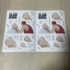 【美品】映画THE FIRST SLAM DUNK　入場者特典ステッカー　2枚組