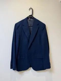 【最終値下】CARUSO ダブルブレスト ネイビー スーツ　44 ウールモヘア SALE】CARUSO（カルーゾ）ZEROゼロ ウールモヘアトロピカルソリッド2B