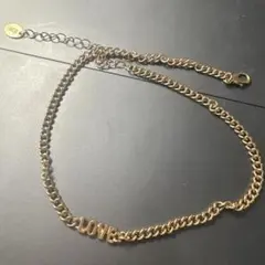claire's LOVE ロゴ チェーン ネックレス ゴールドカラーのサムネイル