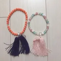 ビーズ数珠セット
