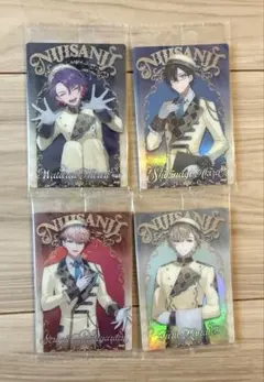 にじさんじウエハース ボルタクション VOLTACTION 4枚セット