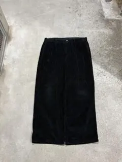 00s NIKE コーデュロイ バギーパンツ ブラック