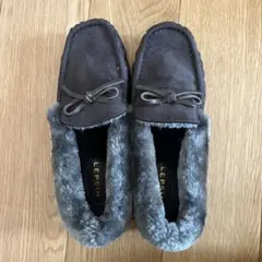 モカシンシューズ 23.5