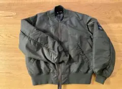 GU×アンダーカバー　MA-1 ジャケット　オリーブグリーン