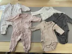 長袖ラップボディスーツ 50cm、パジャマ H&M