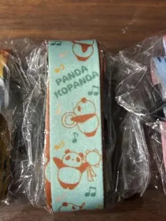 パンダコパンダ　ネックストラップ　ミントグリーン