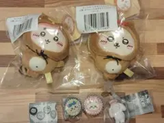たぬきだもんマスコット、サンリオガチャ、ちいかわガチャセット☆
