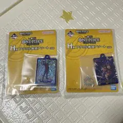 ONEPIECE 一番くじ アクリル雑貨アソート ルフィ サンジ