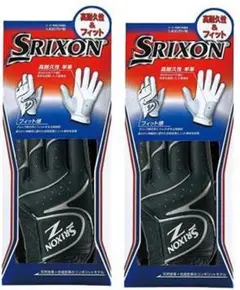 SRIXON グローブ GGG-S016 ブラック 25㎝2枚