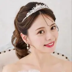 ANNAN WEDDING 花モチーフ ティアラ TLM298