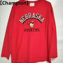 【Champion・古着】NEBRASKA HUSKERS 長袖カットソー